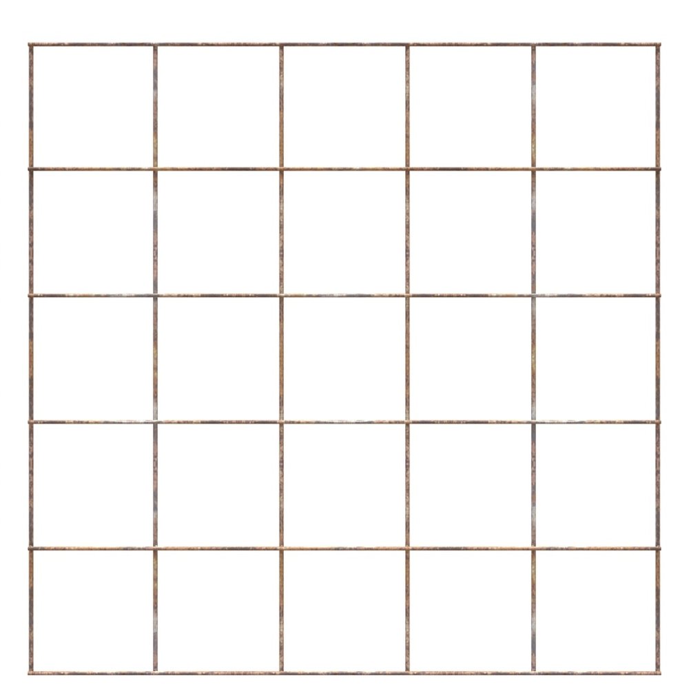 Closed welded trellis