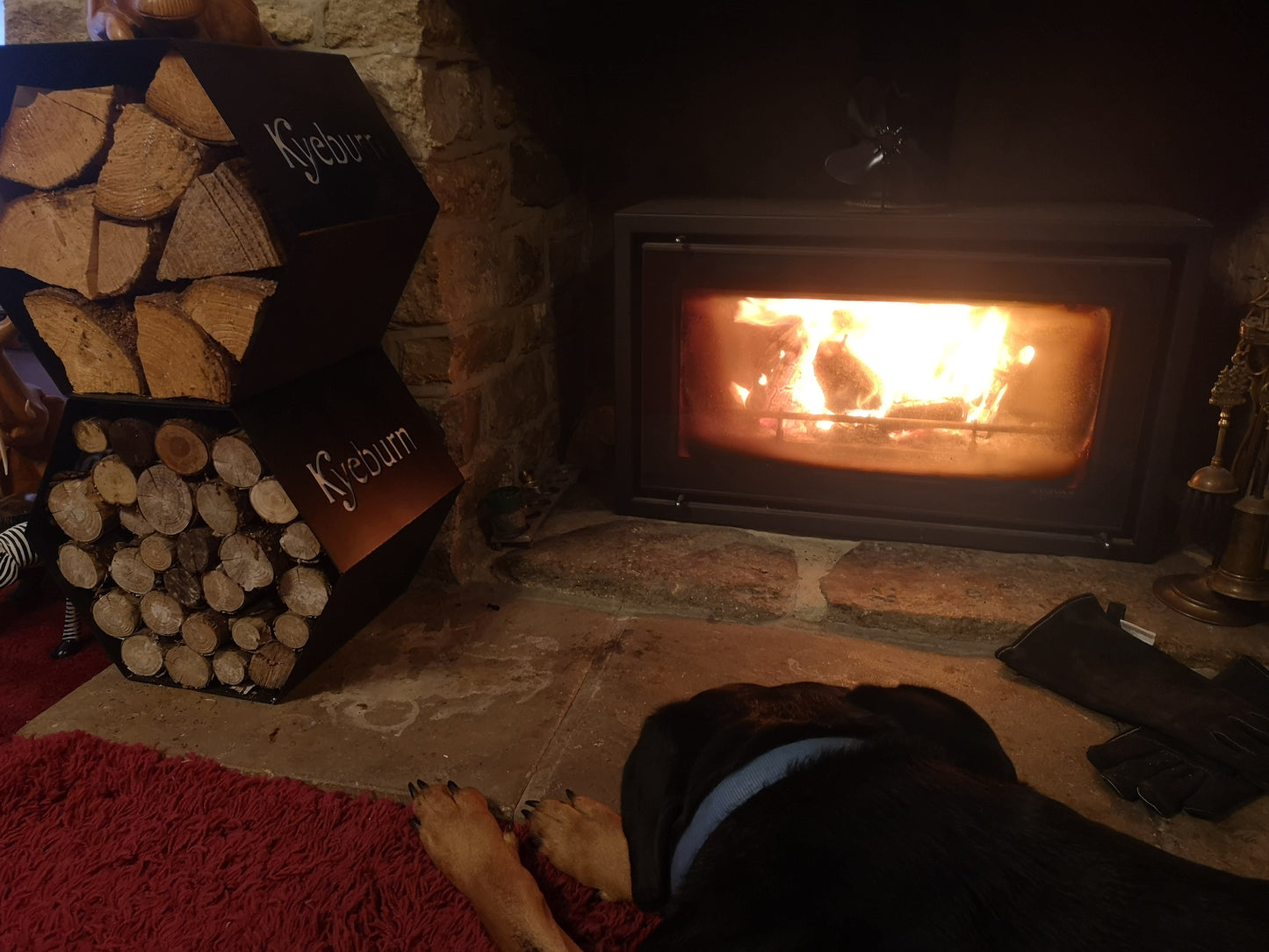 Kyeburn Log store - Hex