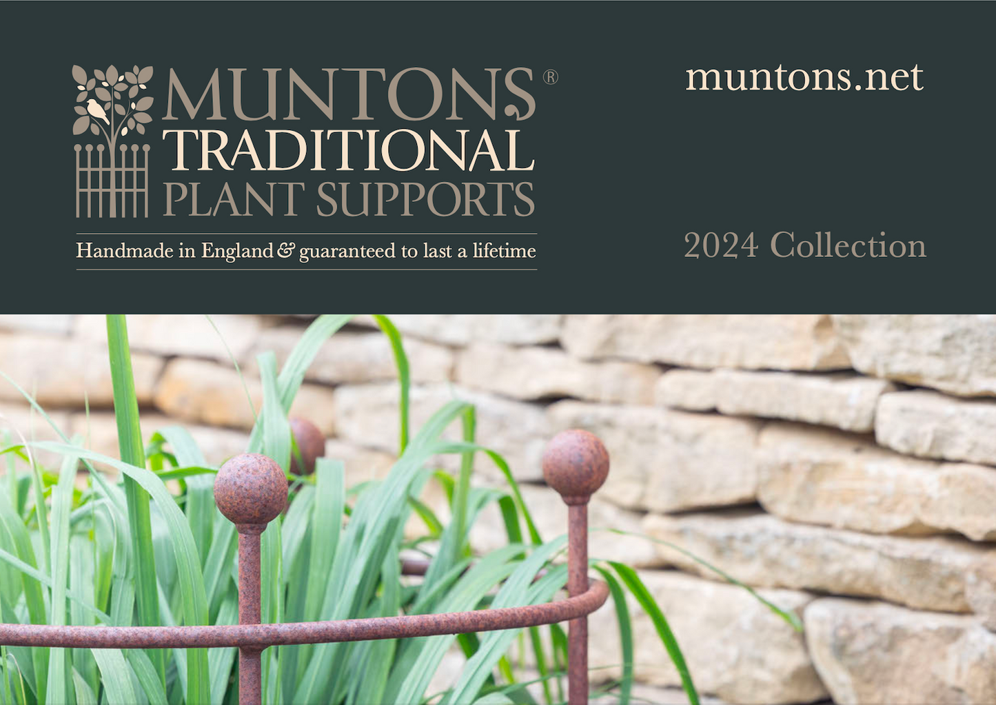 Munton's traditional plant supports catalogue 