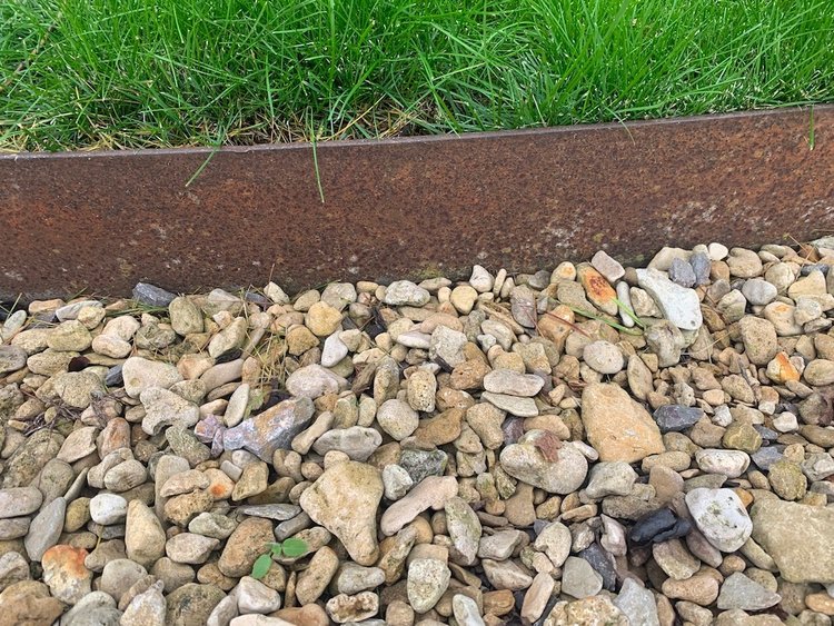 Steel edging