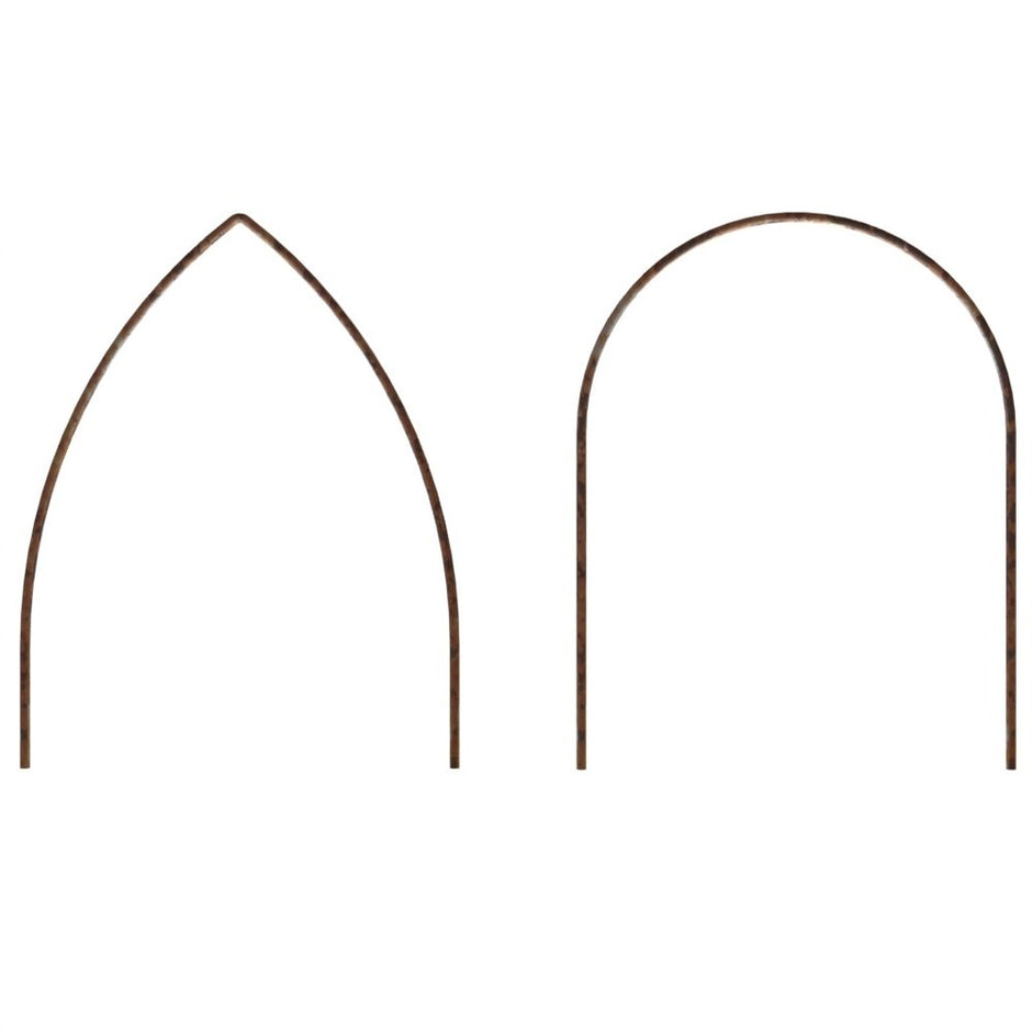 New Open Semicircle Hoops main image 1