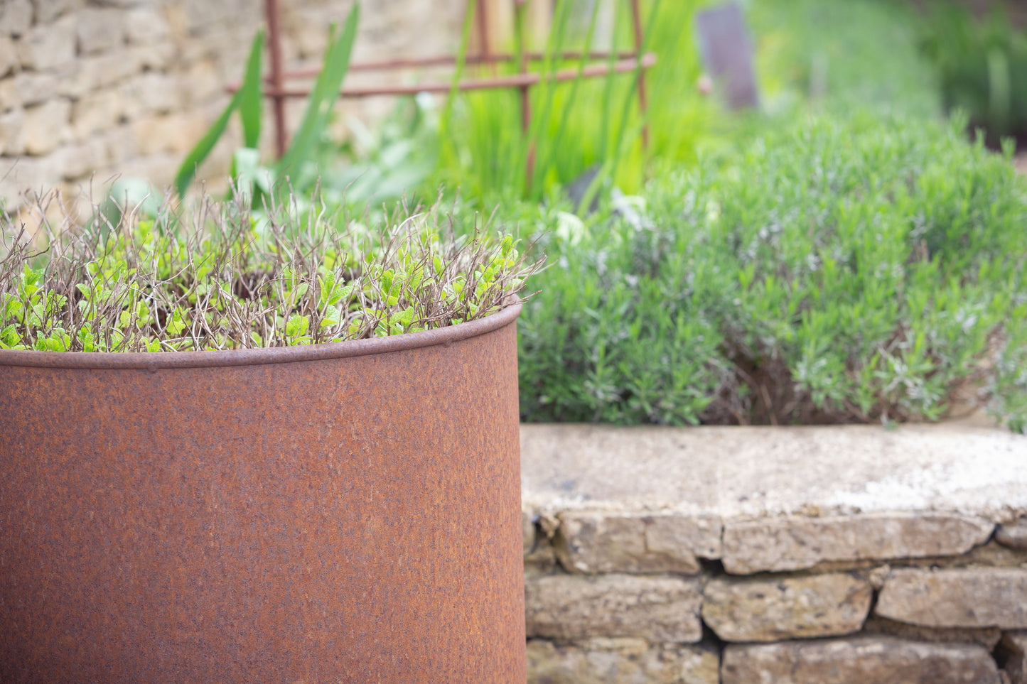 Circular planter