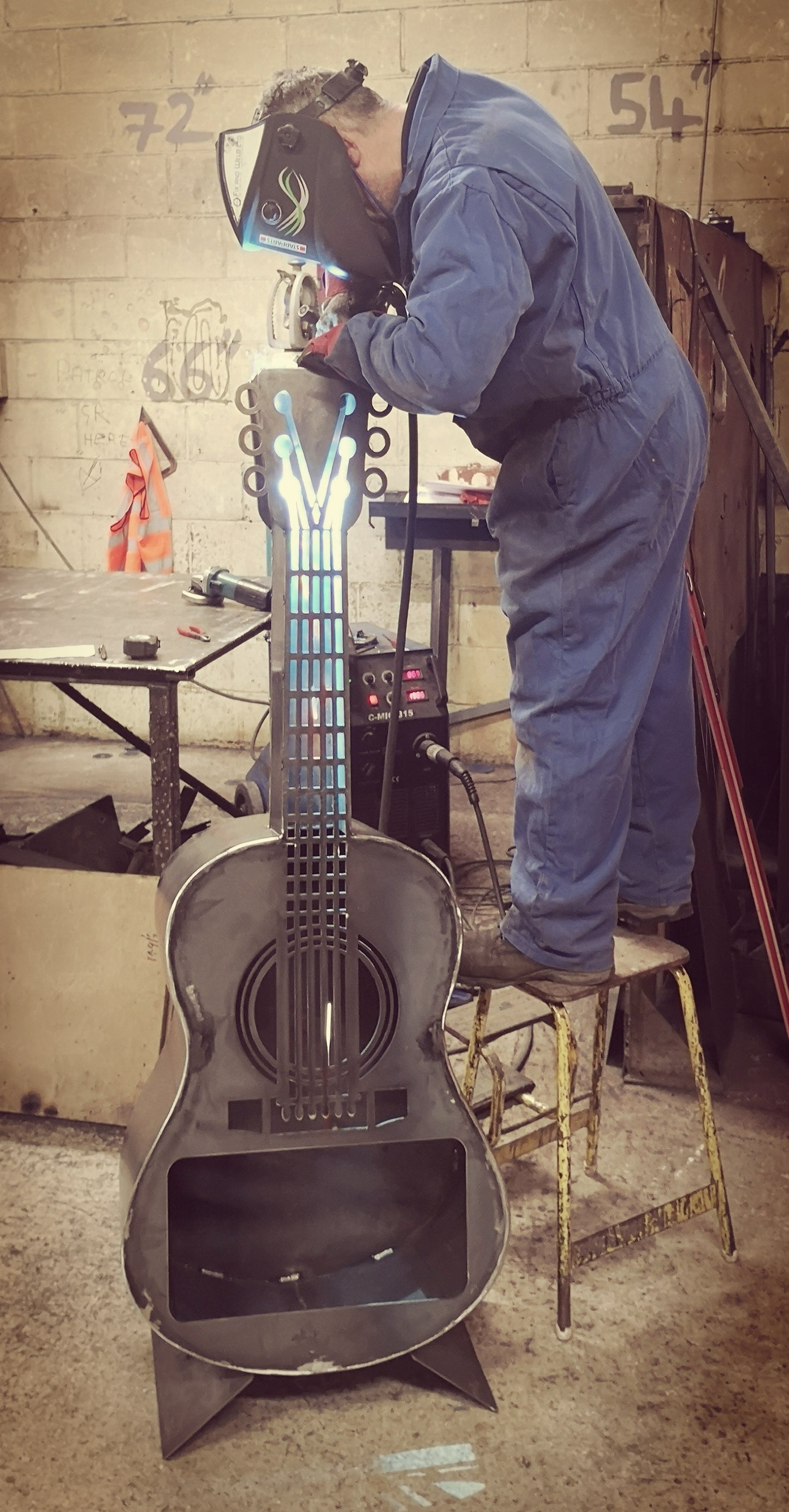 Guitar Firepit
