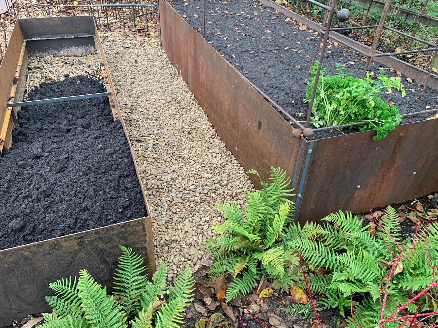 Raised beds