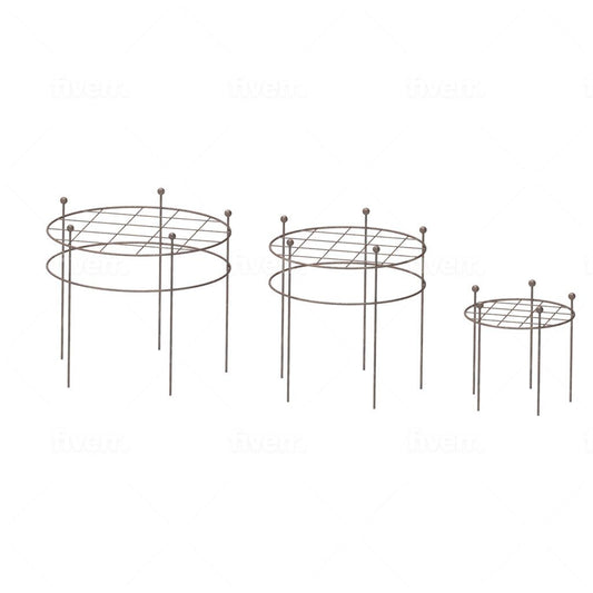 Herbaceous Supports with Grid (1 & 2-ring)